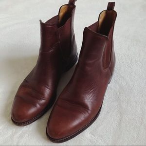 🍂 Cole Haan Brown Leather Boots